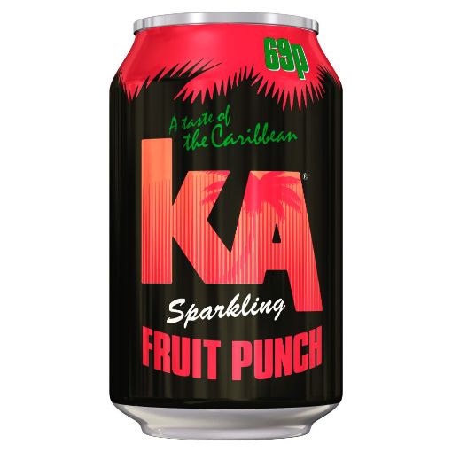 Picture of KA Sparkling Fruit Punch Cans 330ml