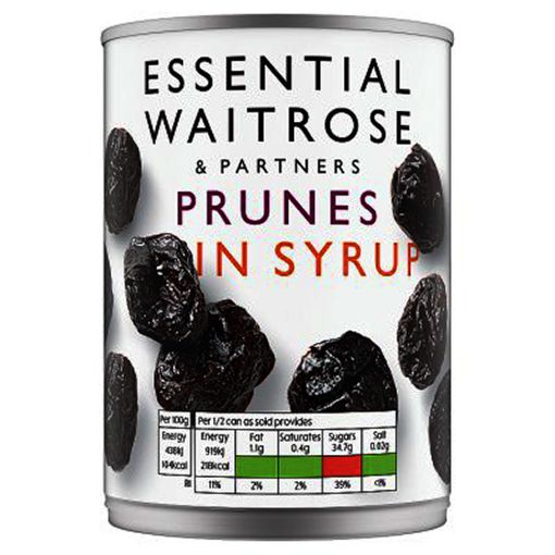 Picture of Waitrose Essential Prunes In Syrup 420g